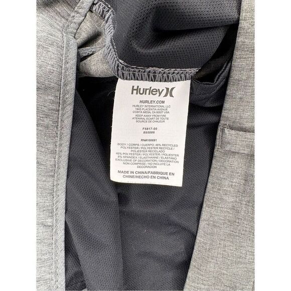 Hurley Phantom gray performance shorts - 36 - Picture 5 of 6
